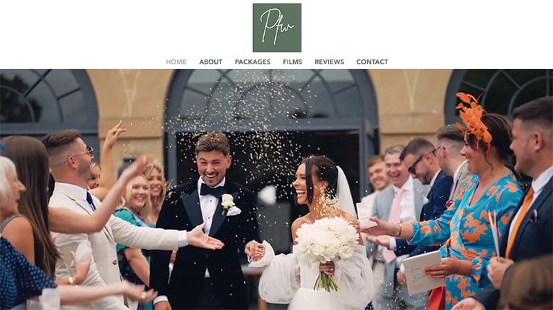 5. Pittstop Films Weddings - Best Filmmaker Portfolio Example