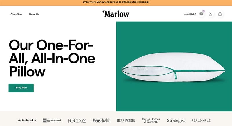 53. Marlow - Examples Of Niche Website Example