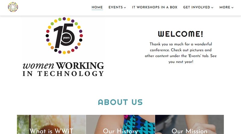 7. Women Working in Technology - GoDaddy Website Example