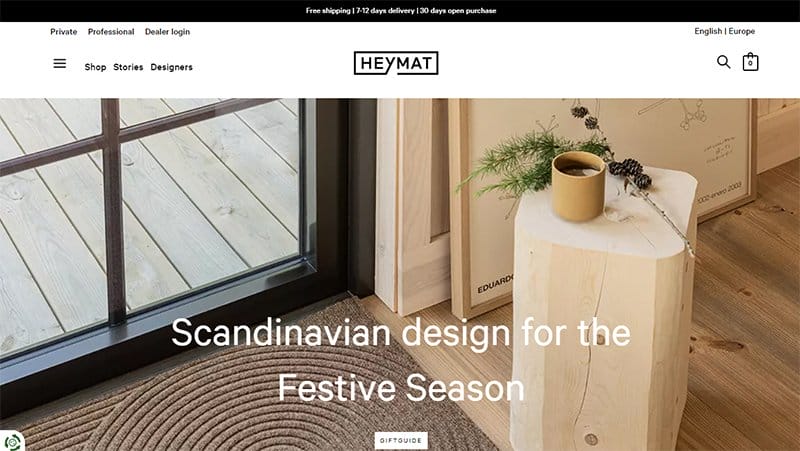 12. Heymat - Powerful WooCommerce Store Example