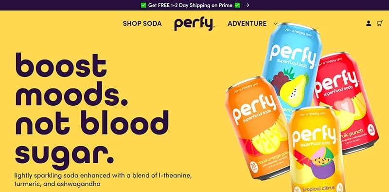 20. Perfy - Best Website Design Idea Example