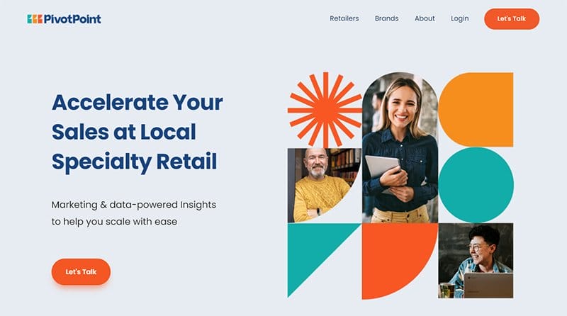 31. PivotPoint - Squarespace Website Example