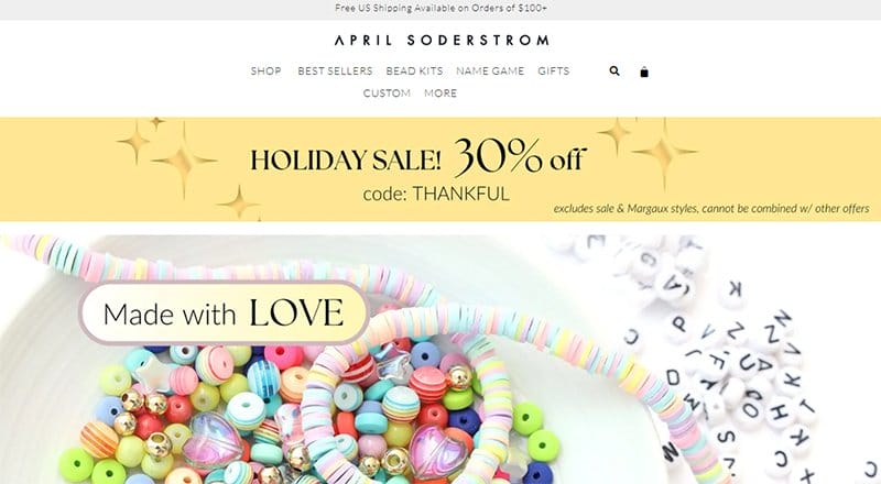 35. April Soderstrom - Powerful WooCommerce Store Example