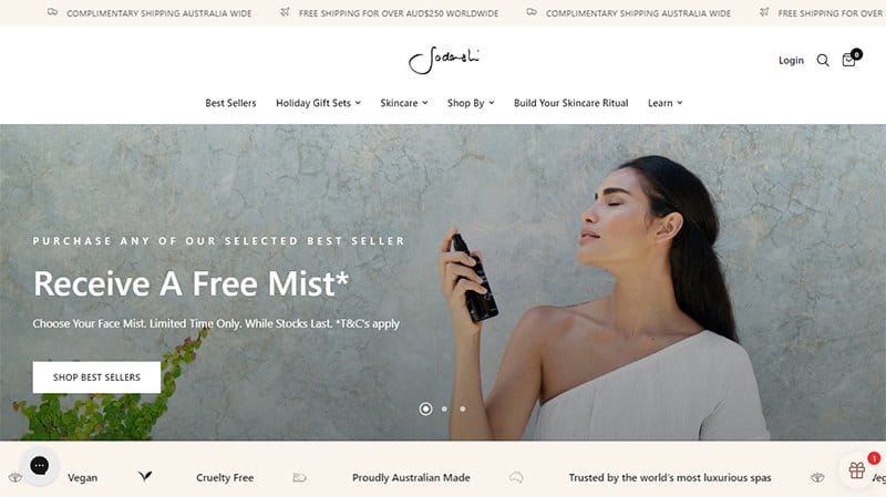 4. Sodashi - Powerful WooCommerce Store Example
