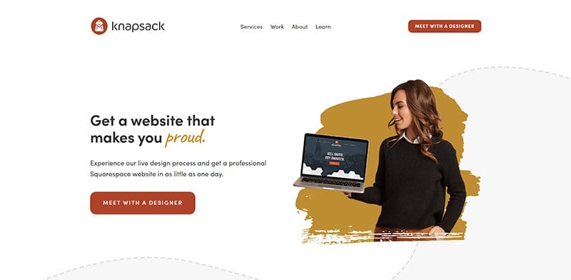 43. Knapsack Creative - Best Colors For Website Example