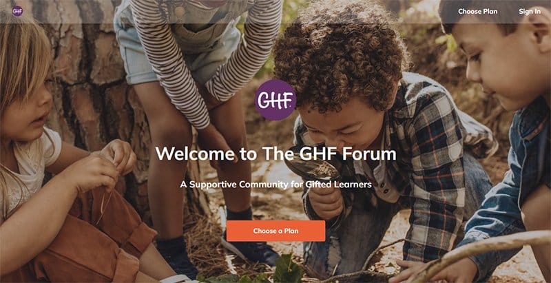 5. GHF Forum - Best Forum Website Design Example