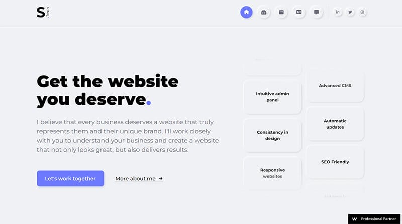 11. Solomid.Tech - Best Neumorphism Websites Examples