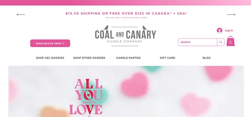 2. Coal and Canary - Best Multi-Page Website Examples