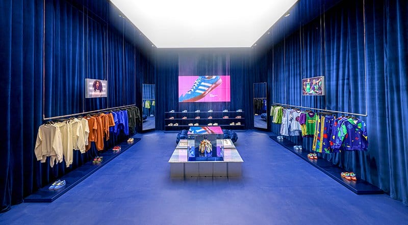 Adidas - Visual Merchandising Example