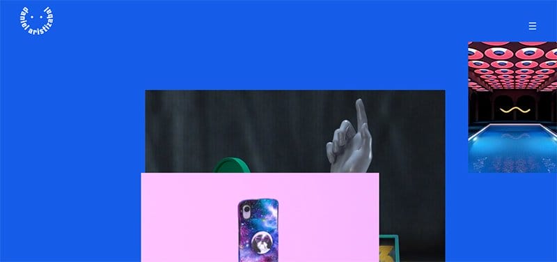 15. Daniel Aristizabal - Best Sleek Website Design Examples