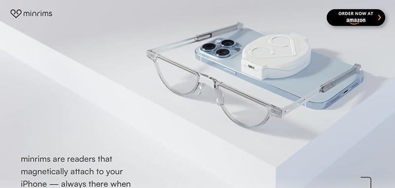 15. MinRims - Best Clean Website Design Examples
