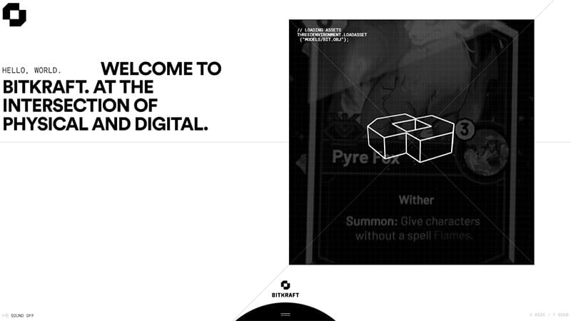 17. BITKRAFT - Best Web3 Websites & Design Examples