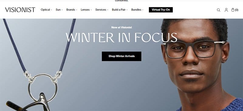 18. Visionist - Best Luxury Websites For Design Inspiration Example