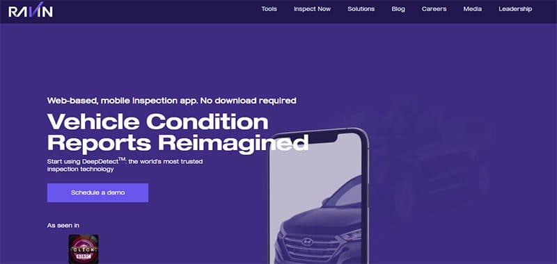 22. Ravin AI - Best Blue Websites Example