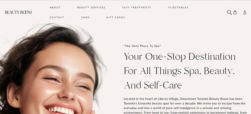 24. Beauty Room - Best Luxury Websites For Design Inspiration Example