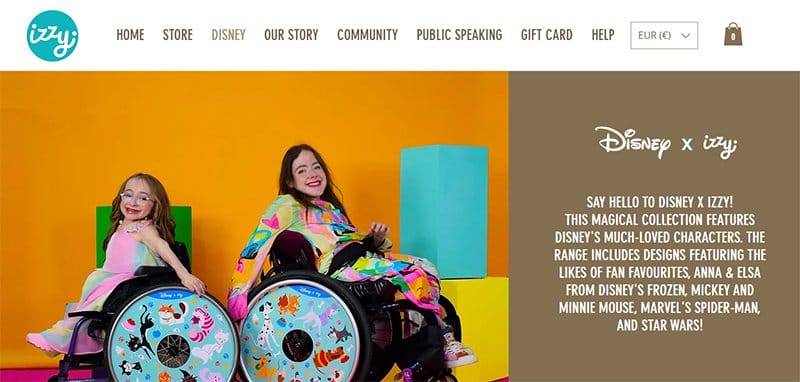 3. Disney x Izzy - Best Microsite Examples
