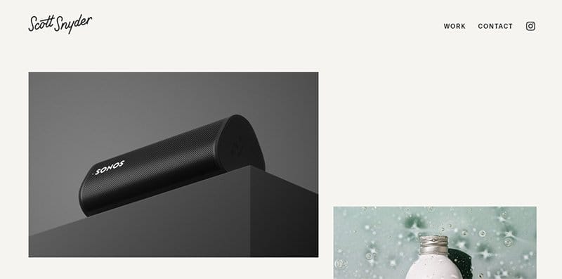 3. Scott Synder - User Interface Design Examples For User-Friendly Websites