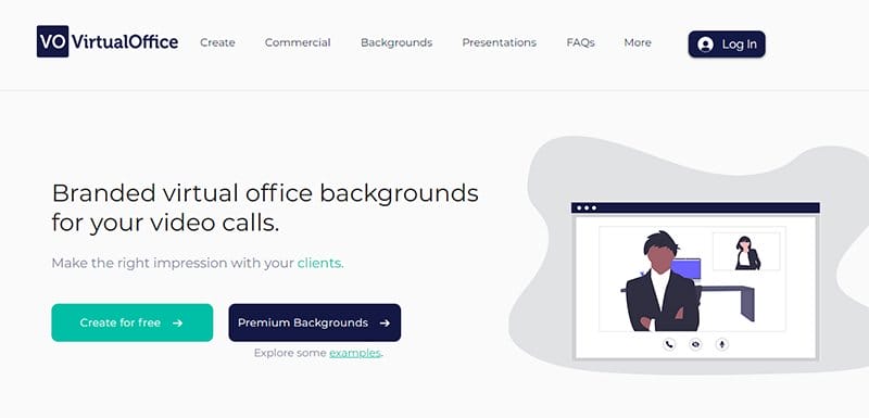 30. Virtual Office (V-Labs) - Best Microsite Examples