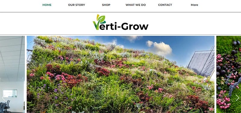38. Verti-Grow - Innovative Web Design Examples