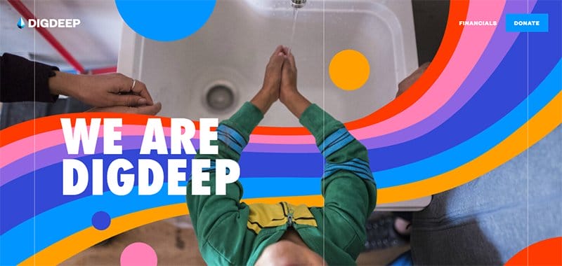 4. Annual Report 2020 DIGDEEP - Best Microsite Examples