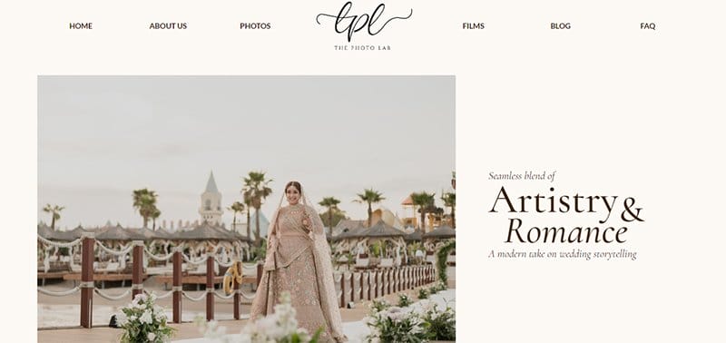 4. The Photo Lab - Amazing Video Portfolio Websites & Design Examples