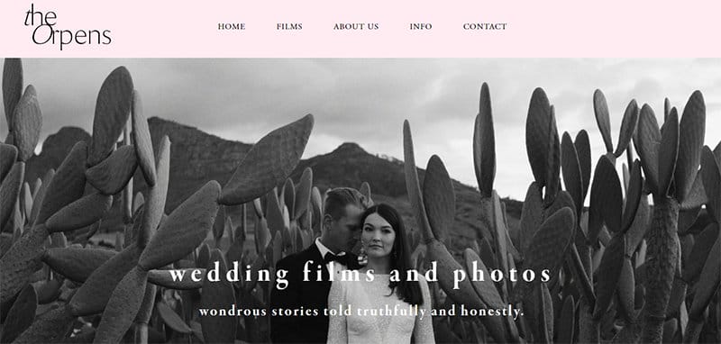 6. Orpens Films - Amazing Video Portfolio Websites & Design Examples