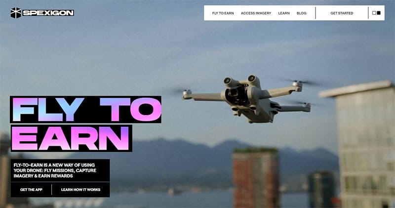 8. Spexigon - Best Web3 Websites & Design Examples