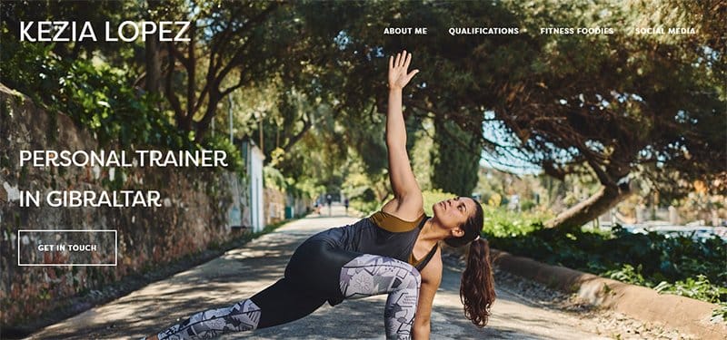 1. Kezia Lopez - Best Training Websites Example