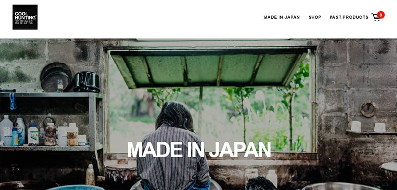 11. COOL HUNTING Omakase - Best Award-Winning Websites For Design Inspiration Example