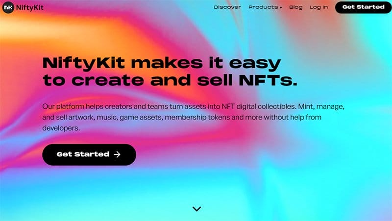 11. NiftyKit - Best Crypto Website Designs For Your Inspiration