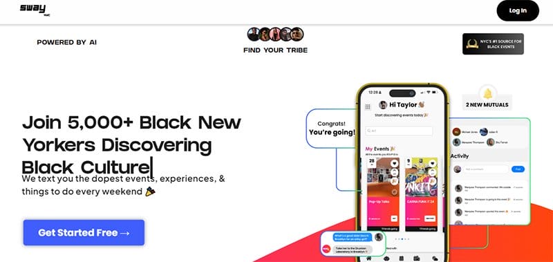 14. SwayNYC - Best Linear Website Examples For Design Inspiration