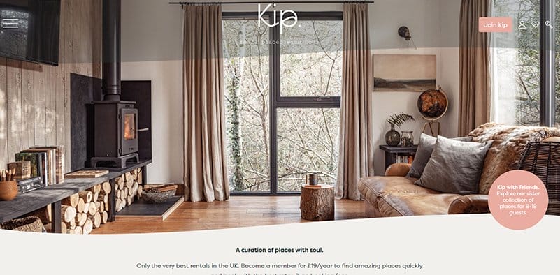 15. Kid Hideways - Most Beautiful Vacation Rental Websites