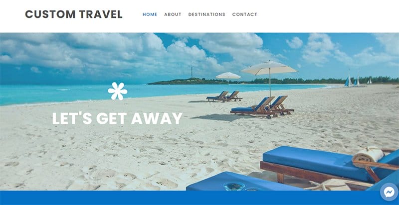 17. Custom Travel - Most Beautiful Vacation Rental Websites