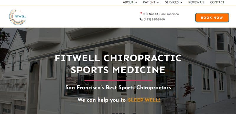 19. Fitwell - Best Training Websites Example