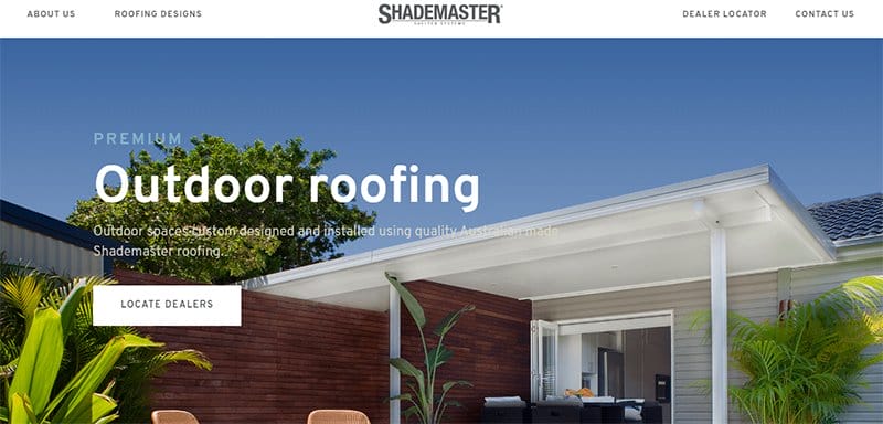 22. Shademaster - Best Award-Winning Websites For Design Inspiration Example