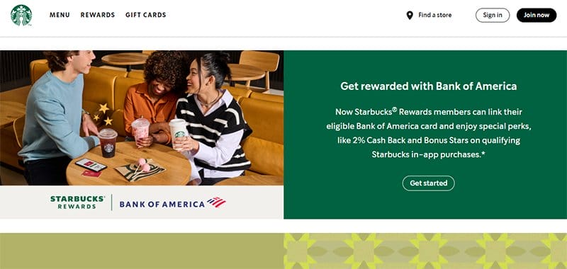 23. Starbucks - List of Big Companies That Use Wix Example
