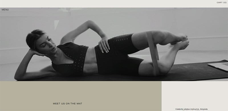 28. Pilates by Amanda - Best Training Websites Example