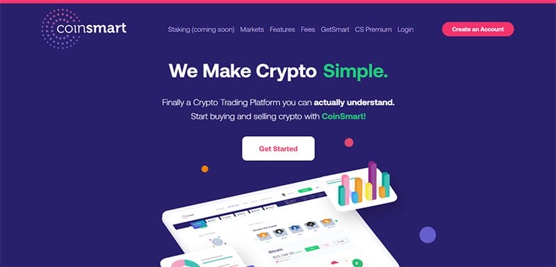 3. CoinSmart - Best Crypto Website Designs For Your Inspiration