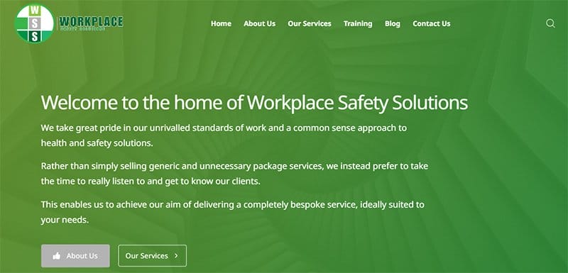 33. Workplace Safety Solutions - Best Training Websites Example