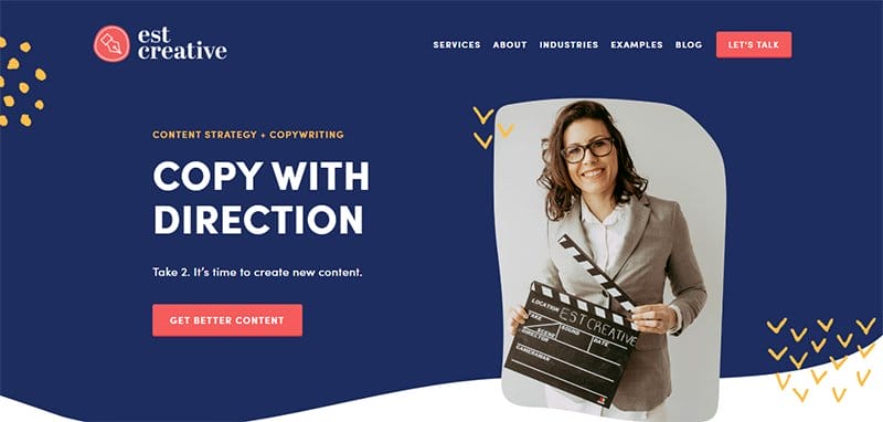 6. EST Creative - Best Linear Website Examples For Design Inspiration