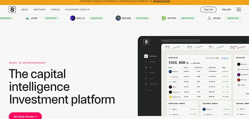 8. StartupStarter - Best Linear Website Examples For Design Inspiration