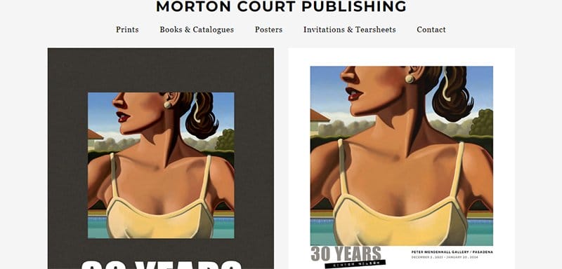 1. Morton Court Publishing - Best Publisher Websites Example