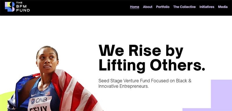 10. The BFM Fund - Best Examples of Venture Capital Website Design