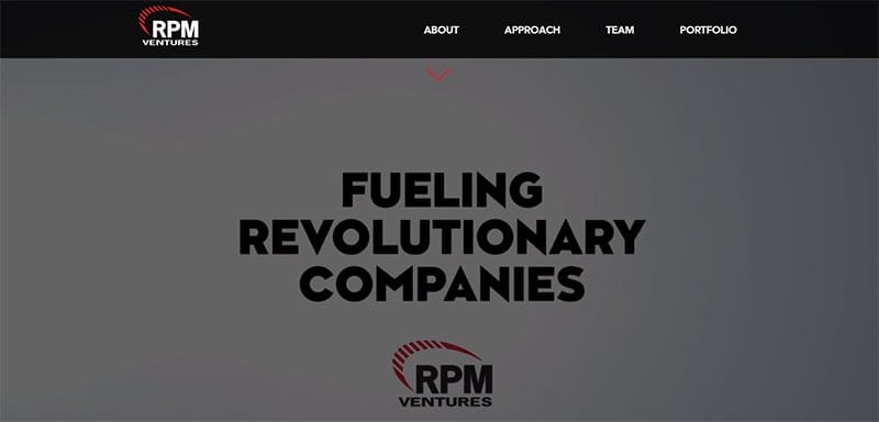 11. RPM Ventures - Best Examples of Venture Capital Website Design