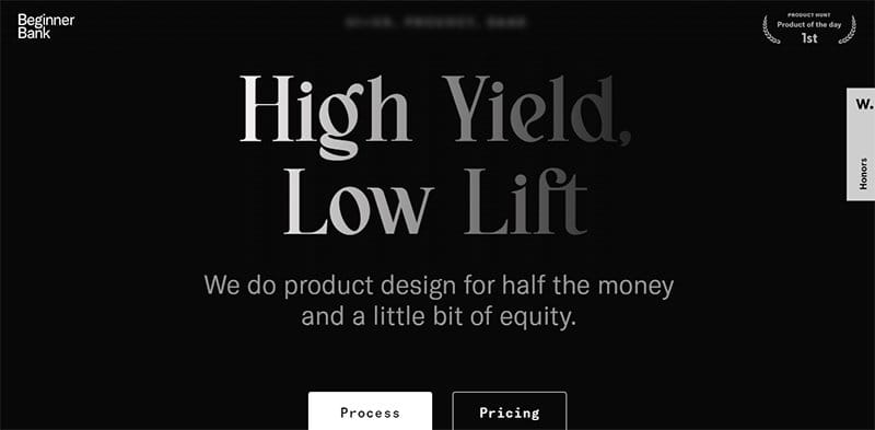 12. Beginner Bank - Best Bank Website Designs To Inspire You Example