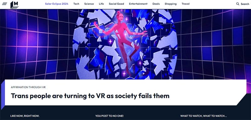 13. Mashable - Best Publisher Websites Example