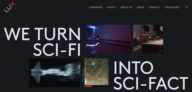 14. Lux Capital - Best Examples of Venture Capital Website Design