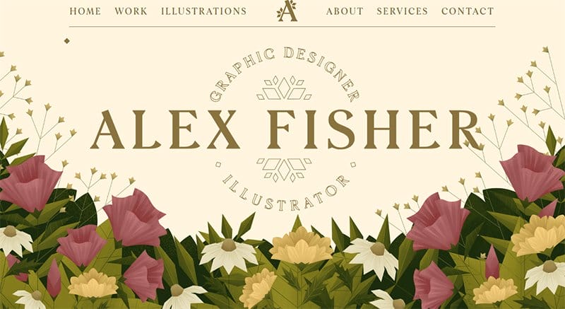 15. Alex Fisher - Graphic Design Trends Example