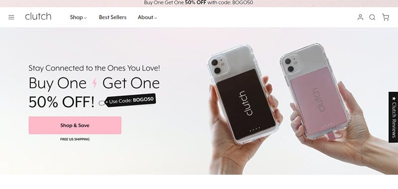 16. Clutch Charger - Great Electronics Website Examples
