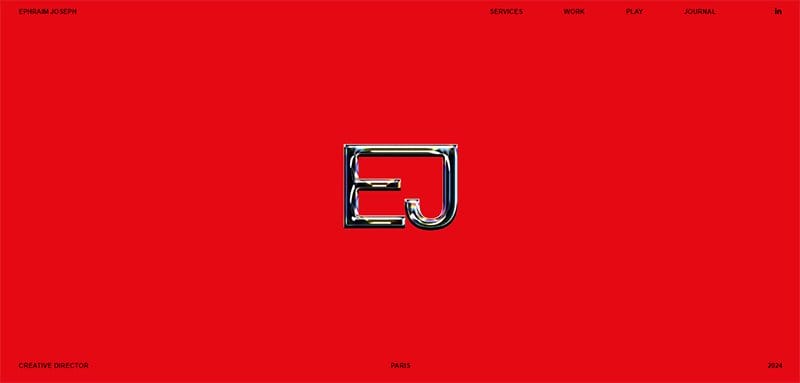 18. Ephraim Joseph - Inspiring Art Director Portfolio Example